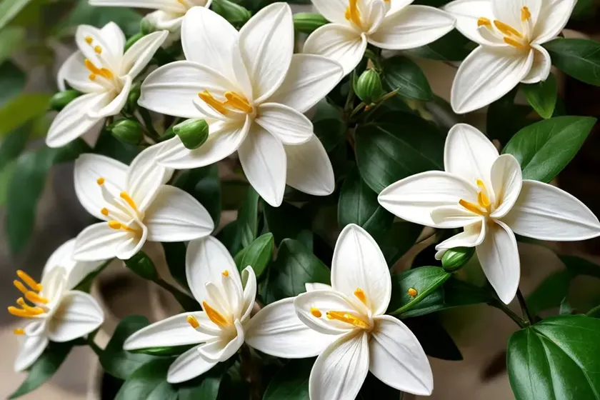 Arabian jasmine (jasminum sambac) — photo 3