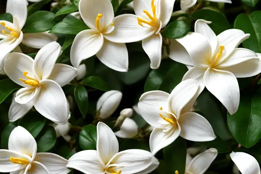 Arabian jasmine (jasminum sambac ‘jewel of india’) — photo 2