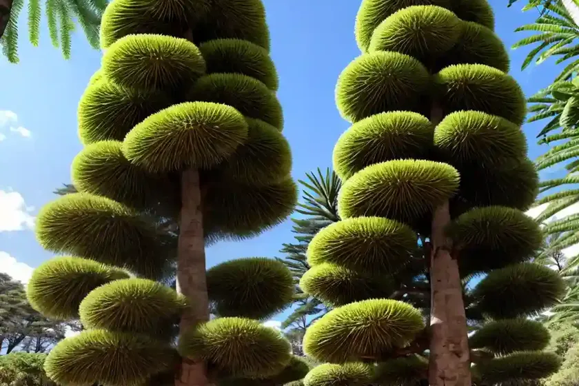Araucaria columnaris (new caledonian pine) — photo 3