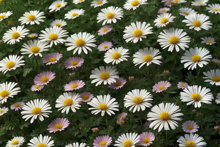 Argyranthemum frutescens vanilla butterfly� (marguerite) — photo 2