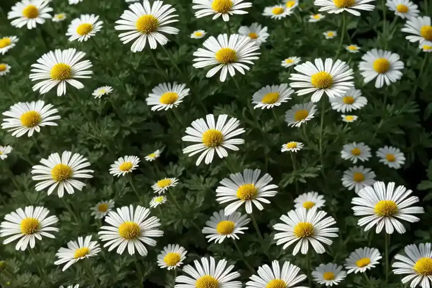 Argyranthemum frutescens vanilla butterfly� (marguerite) — photo 3