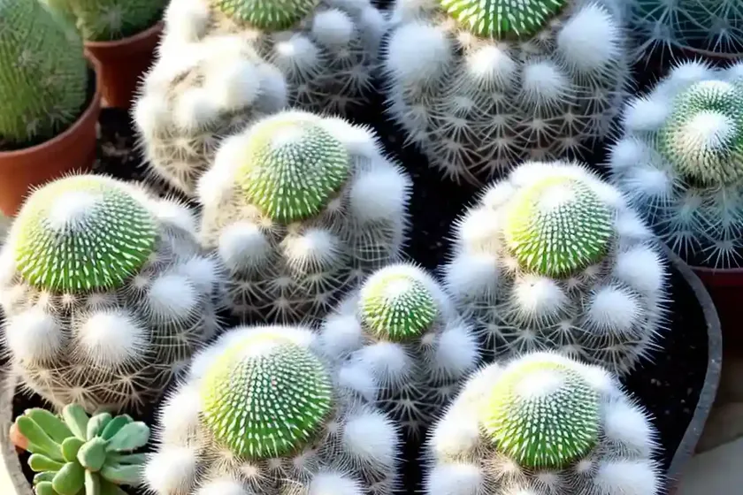 Arizona Snowcap (Mammillaria Gracilis Cultivar) — photo 2