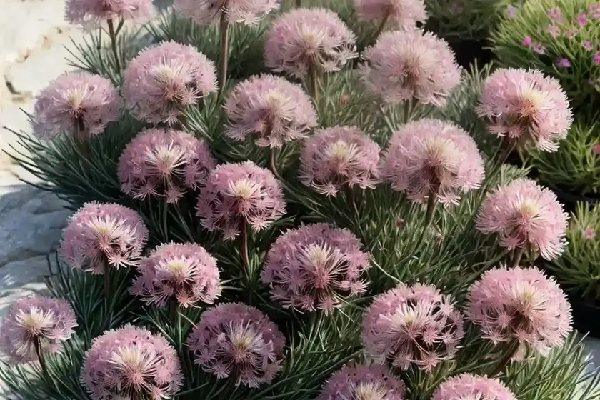 Armeria maritima ‘bloodstone’ (sea thrift) — photo 3