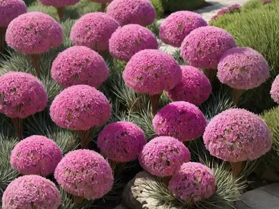 Armeria Pseudarmeria ‘Ballerina Red’ (Great Thrift)