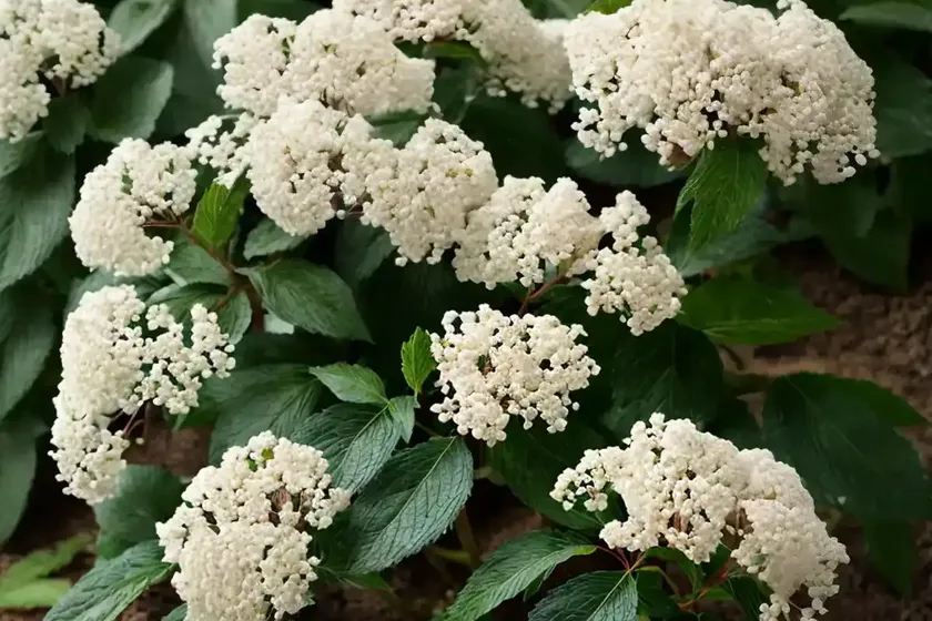 Arrowwood viburnum (viburnum dentatum) — photo 2