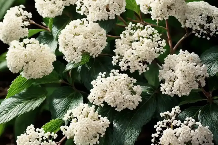 Arrowwood viburnum (viburnum dentatum)