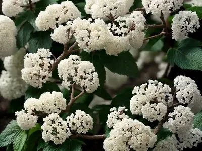 Arrowwood Viburnum (Viburnum Dentatum ‘KLMseventeen’ LITTLE JOE)