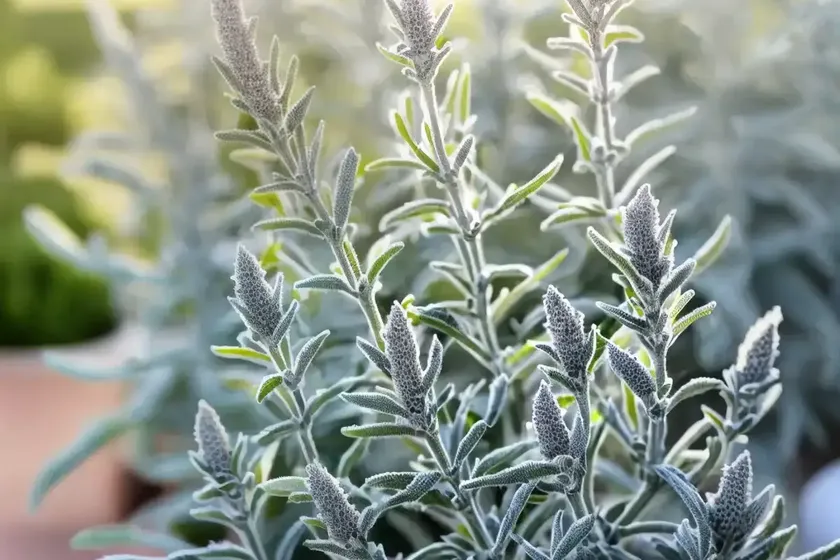 Artemisia ludoviciana ‘silver queen’ (white sage) — photo 3