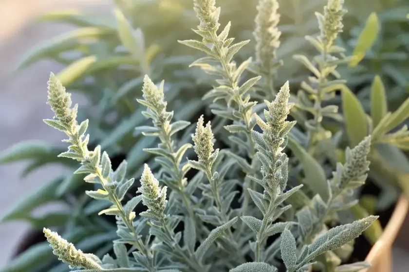 Artemisia ludoviciana (white sage)