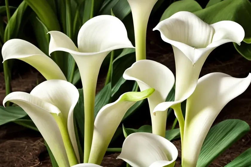 Arum lily (zantedeschia) — photo 2