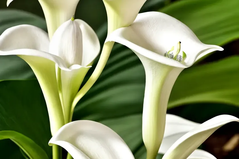 Arum lily (zantedeschia) — photo 3