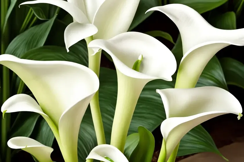 Arum lily (zantedeschia)