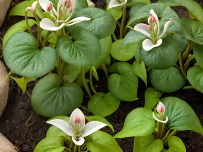 Asarum Caudatum (Western Wild Ginger)
