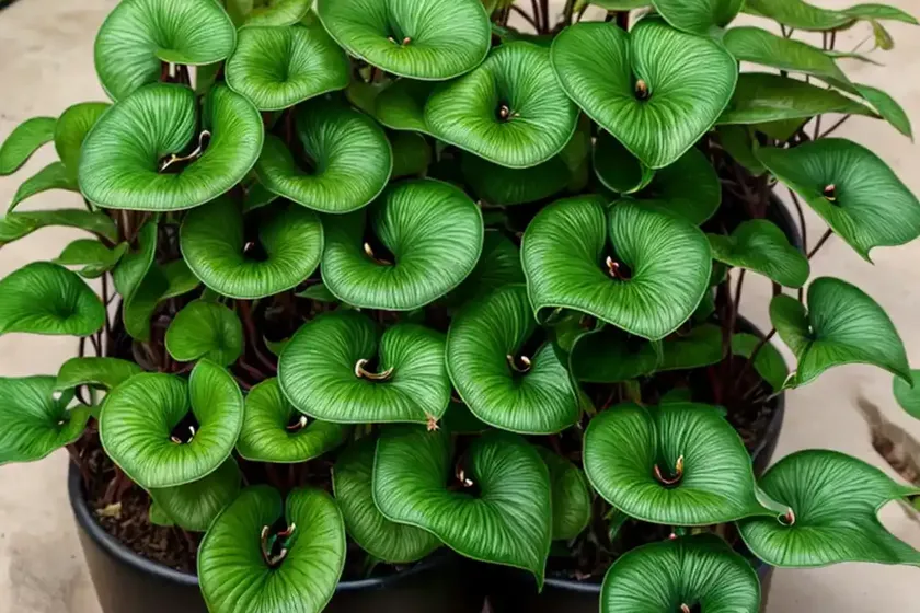 Asarum splendens (chinese wild ginger) — photo 2