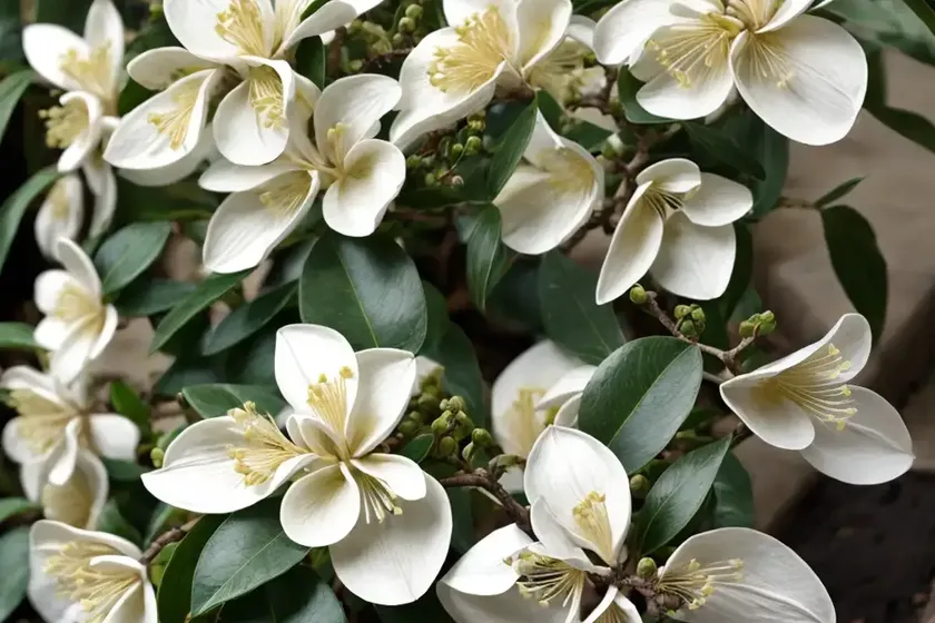 Asiatic jasmine (trachelospermum asiaticum) — photo 2