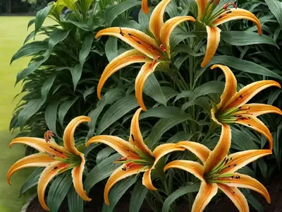 Asiatic Lily (Lilium ‘Brunello’)