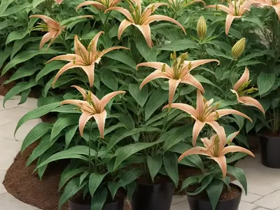 Asiatic Lily (Lilium ‘Windsong’)