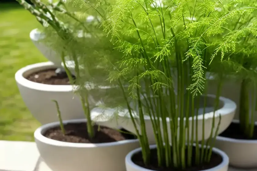 Asparagus fern (asparagus densiflorus ‘myersii’) — photo 2