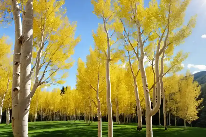 Aspen (populus tremula) — photo 3