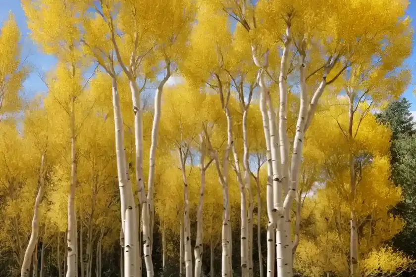 Aspen (populus tremula) — photo 3