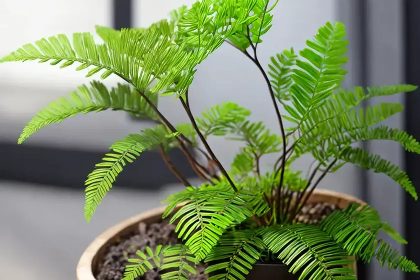Asplenium platyneuron (ebony spleenwort) — photo 3
