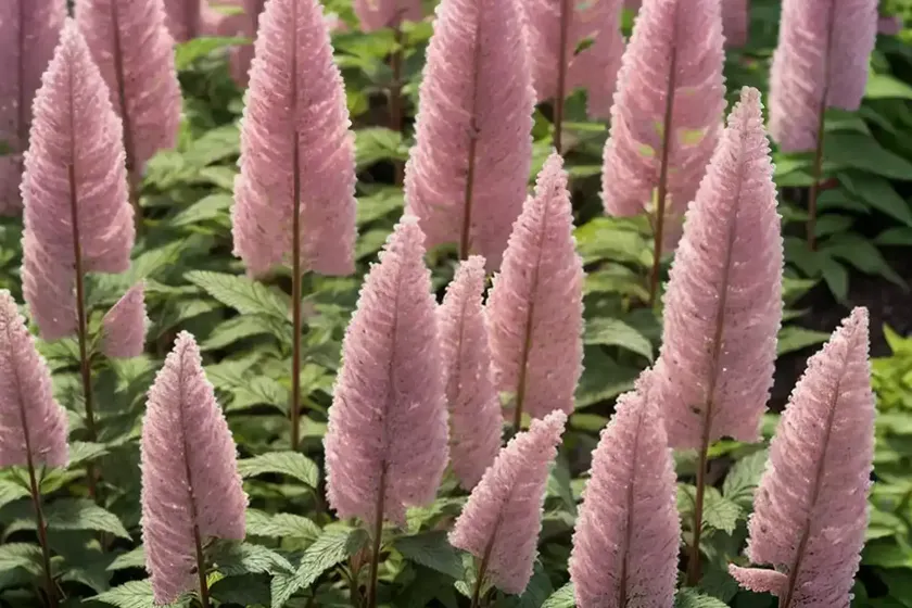 Astilbe Chinensis Var. Taquetii ‘Purpurlanz’ (Chinese Astilbe) — photo 2