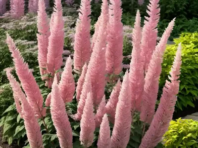 Astilbe Chinensis Var. Taquetii ‘Purpurlanz’ (Chinese Astilbe)