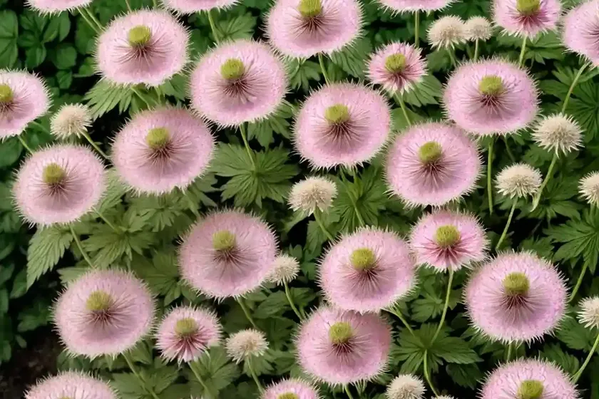 Astrantia major ‘gill richardson’ (great masterwort) — photo 2