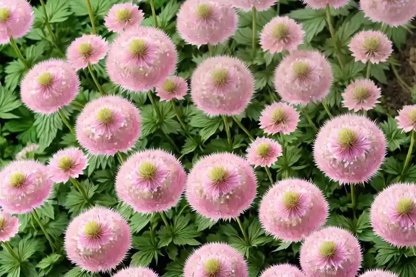 Astrantia major ‘penny’s pink’ (great masterwort) — photo 3