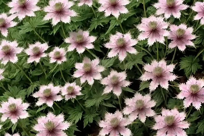 Astrantia major ‘star of beauty’ (great masterwort) — photo 2