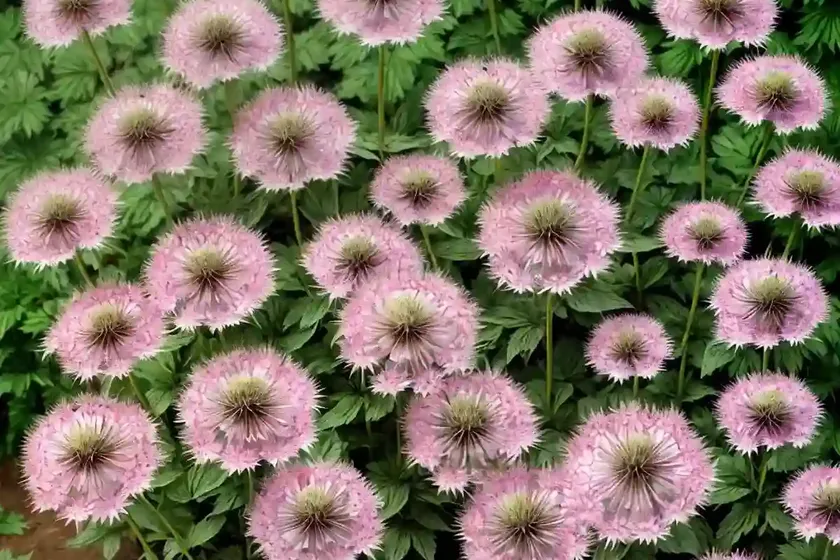 Astrantia maxima (largest masterwort) — photo 2