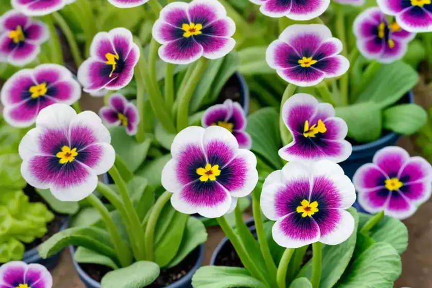 Auricula (primula auricula) — photo 2
