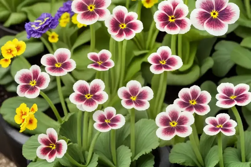 Auricula (primula auricula) — photo 3