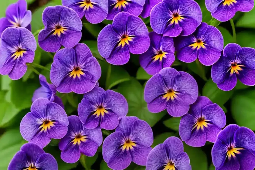 Australian violet (viola hederacea) — photo 3