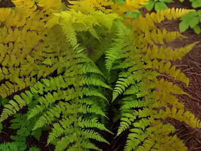 Autumn Fern (Dryopteris Erythrosora)