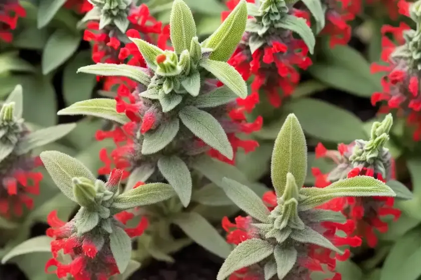 Autumn sage (salvia greggii ‘radio red’) — photo 2
