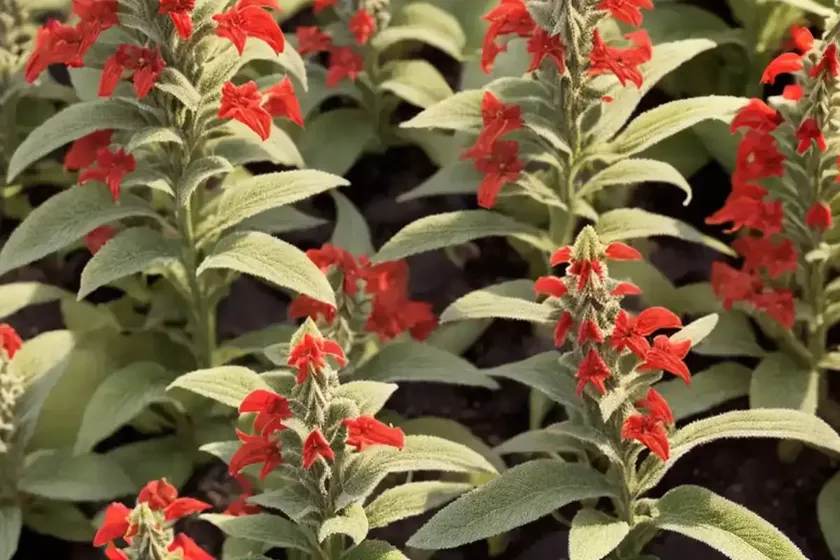 Autumn sage (salvia greggii ‘radio red’) — photo 3