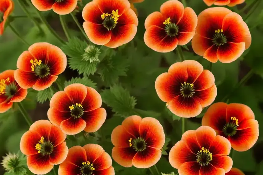 Avens (geum ‘cherry bomb’) — photo 2