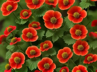 Avens (Geum ‘Cherry Bomb’)
