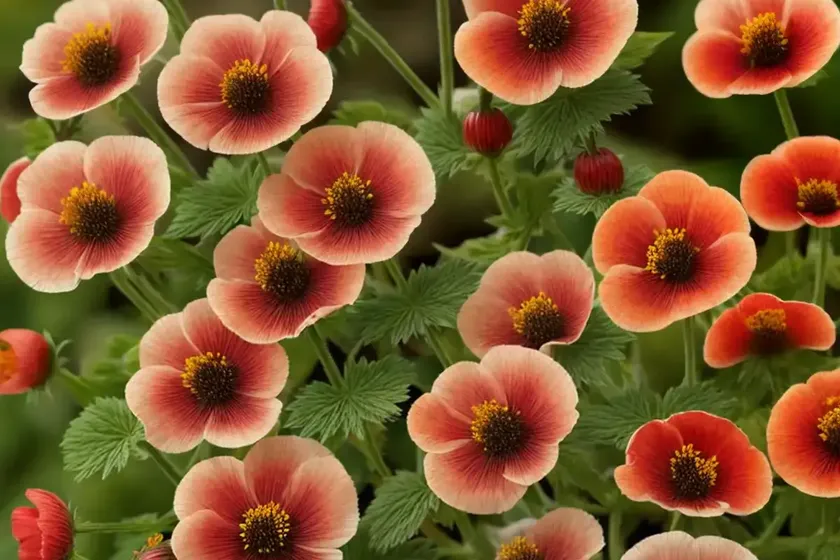 Avens (Geum ‘Cherry Cordial’) — photo 2