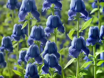 Azure Monkshood (Aconitum Carmichaelii Var. Angustius)