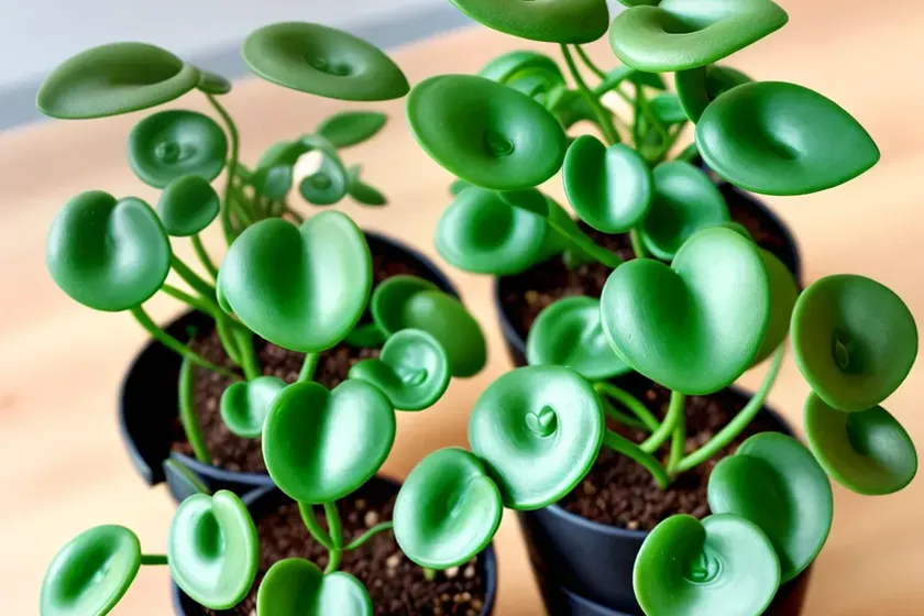 Baby rubber plant (peperomia obtusifolia) — photo 2