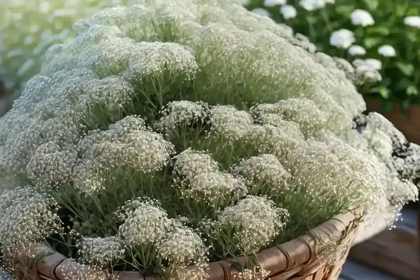 Baby’s breath (gypsophila paniculata ‘bristol fairy’) — photo 2