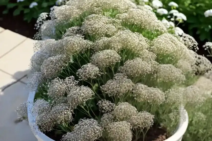 Baby’s breath (gypsophila paniculata ‘compacta plena’) — photo 2