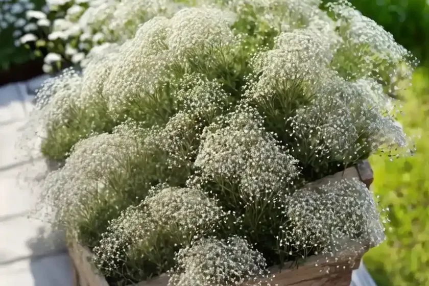 Baby’s breath (gypsophila paniculata ‘danfestar’ festival star) — photo 2