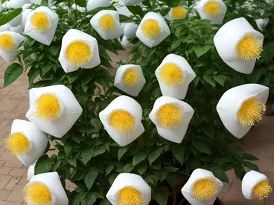 Balloon Cotton Bush (Gomphocarpus Physocarpus)