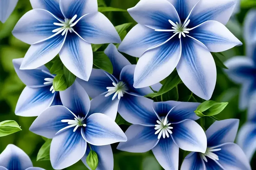 Balloon flower (platycodon grandiflorus ‘astra semi-double blue’) — photo 3