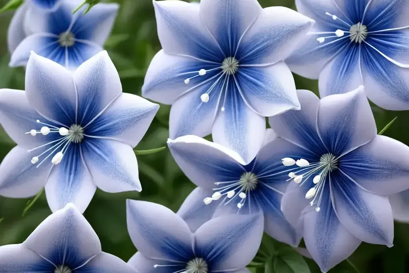 Balloon flower (platycodon grandiflorus ‘fairy snow’) — photo 2