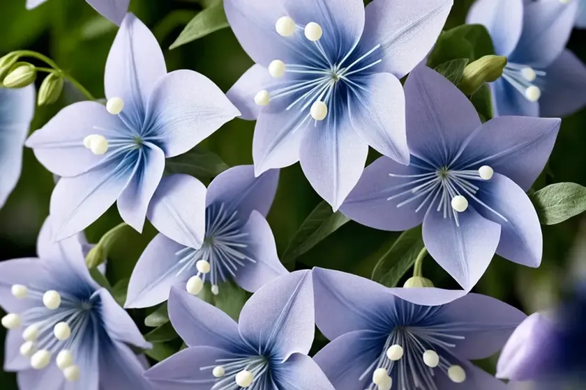 Balloon flower (platycodon grandiflorus ‘fairy snow’) — photo 3