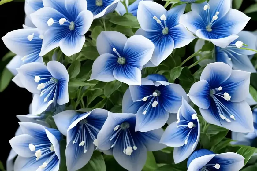 Balloon flower (platycodon grandiflorus ‘hakone blue’) — photo 2
